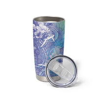 Couple Blue Sea Turtle Heart Love Tumbler Cup LT05 - Polynesian Pride