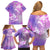 Couple Sea Turtle Love Give Us A Fairytale Family Matching Off Shoulder Short Dress and Hawaiian Shirt LT05 - Polynesian Pride