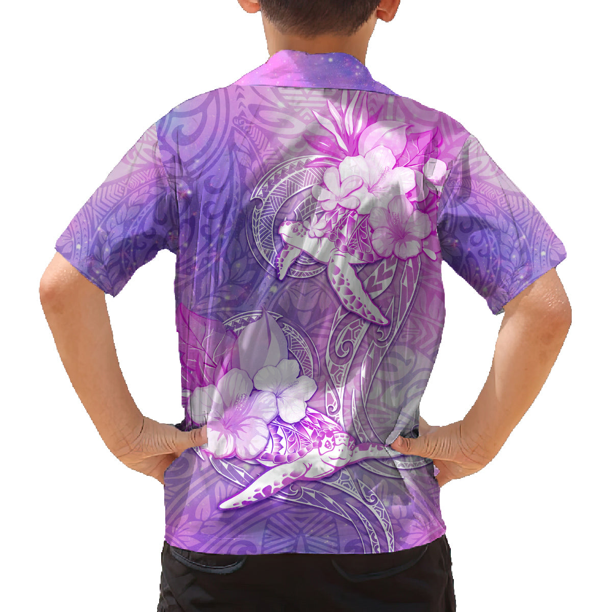 Couple Sea Turtle Love Give Us A Fairytale Family Matching Puletasi Dress and Hawaiian Shirt LT05 - Polynesian Pride