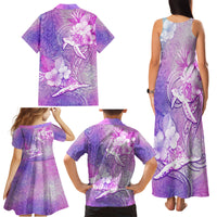 Couple Sea Turtle Love Give Us A Fairytale Family Matching Tank Maxi Dress and Hawaiian Shirt LT05 - Polynesian Pride
