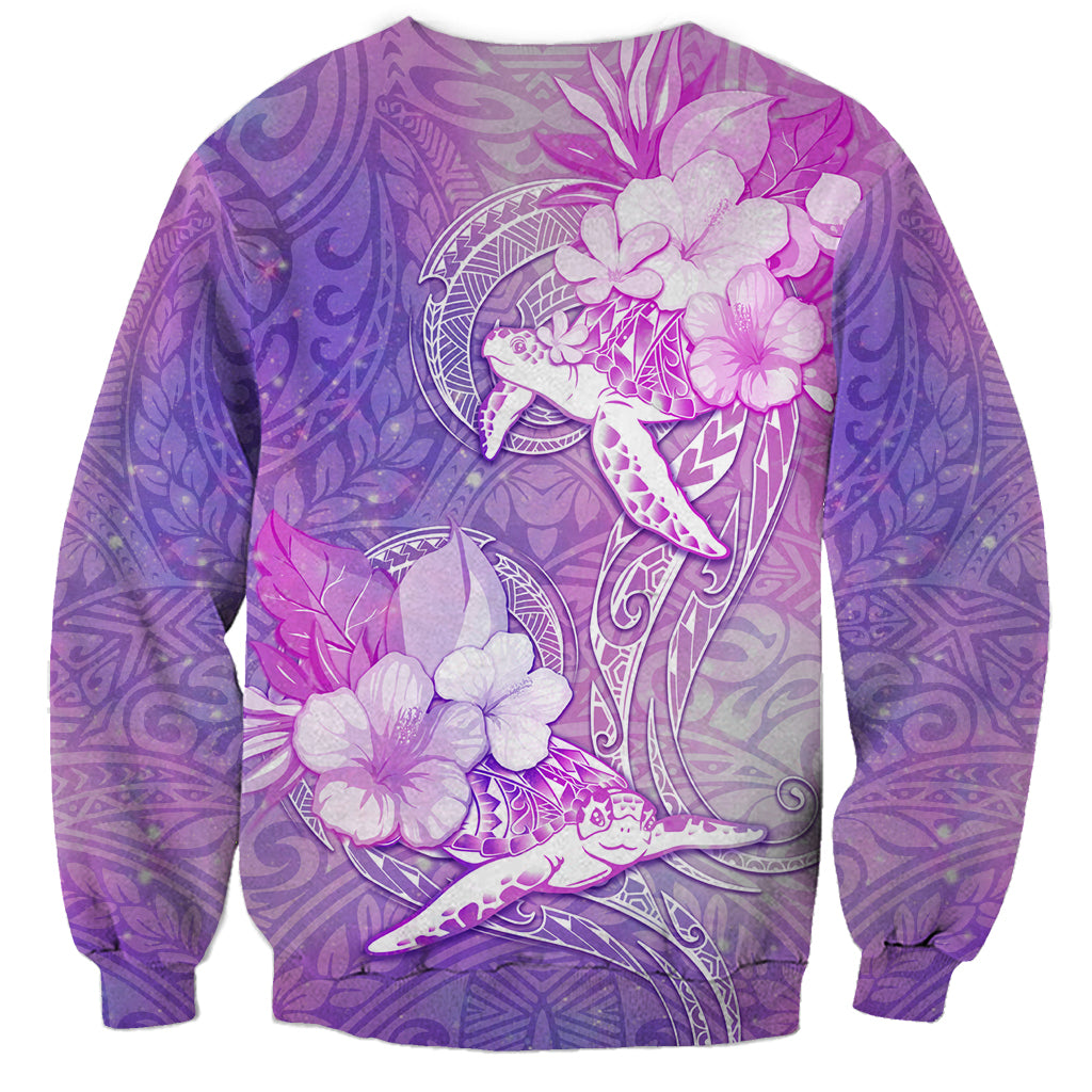 Couple Sea Turtle Love Give Us A Fairytale Sweatshirt LT05 - Polynesian Pride