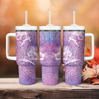 Couple Sea Turtle Love Give Us A Fairytale Tumbler With Handle LT05 - Polynesian Pride