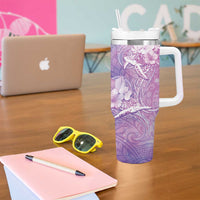 Couple Sea Turtle Love Give Us A Fairytale Tumbler With Handle LT05 - Polynesian Pride
