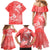 Polynesia Sea Turtle Couple Family Matching Mermaid Dress and Hawaiian Shirt Happy Valentine Day Red LT05 - Polynesian Pride