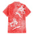 Polynesia Sea Turtle Couple Family Matching Mermaid Dress and Hawaiian Shirt Happy Valentine Day Red LT05 - Polynesian Pride