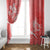 Polynesia Sea Turtle Couple Window Curtain Happy Valentine Day Red LT05 - Polynesian Pride