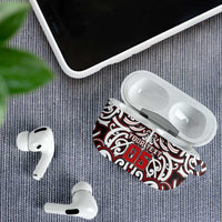 Custom Aotearoa Ngapuhi AirPods Case Maori Tribal Pattern Mix Poutama LT05 - Polynesian Pride