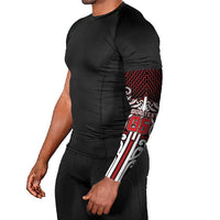 Custom Aotearoa Ngapuhi Arm Sleeves Maori Tribal Pattern Mix Poutama LT05 - Polynesian Pride