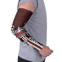 Custom Aotearoa Ngapuhi Arm Sleeves Maori Tribal Pattern Mix Poutama LT05 - Polynesian Pride