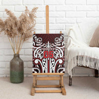 Custom Aotearoa Ngapuhi Canvas Wall Art Maori Tribal Pattern Mix Poutama LT05 - Polynesian Pride