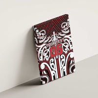 Custom Aotearoa Ngapuhi Canvas Wall Art Maori Tribal Pattern Mix Poutama LT05 - Polynesian Pride