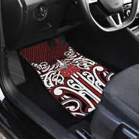 Custom Aotearoa Ngapuhi Car Mats Maori Tribal Pattern Mix Poutama LT05 - Polynesian Pride
