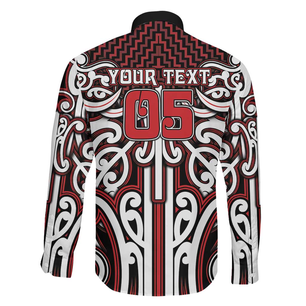 Custom Aotearoa Ngapuhi Family Matching Summer Maxi Dress and Hawaiian Shirt Maori Tribal Pattern Mix Poutama