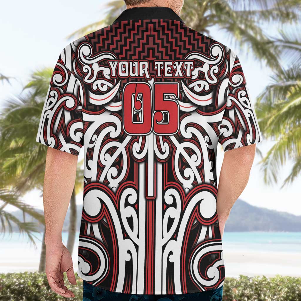 Custom Aotearoa Ngapuhi Hawaiian Shirt Maori Tribal Pattern Mix Poutama LT05 - Polynesian Pride