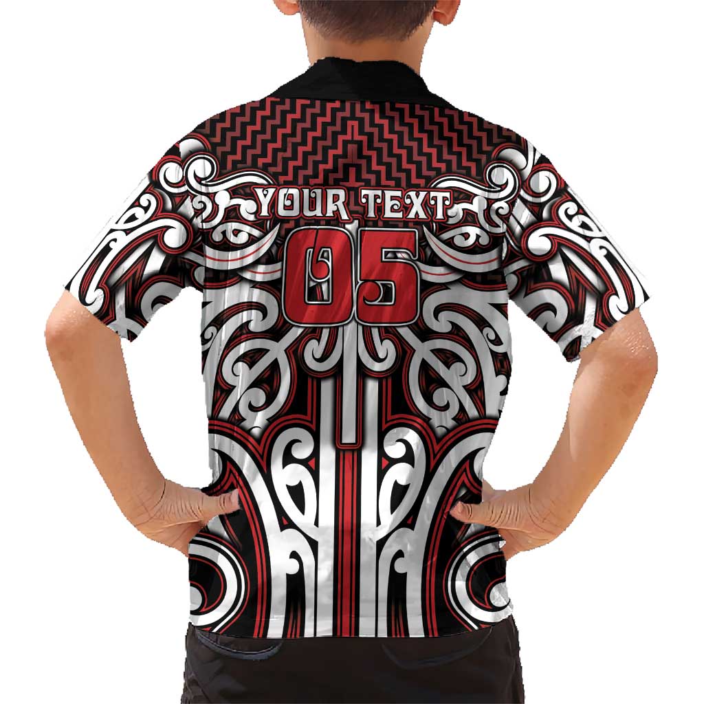 Custom Aotearoa Ngapuhi Hawaiian Shirt Maori Tribal Pattern Mix Poutama LT05 - Polynesian Pride