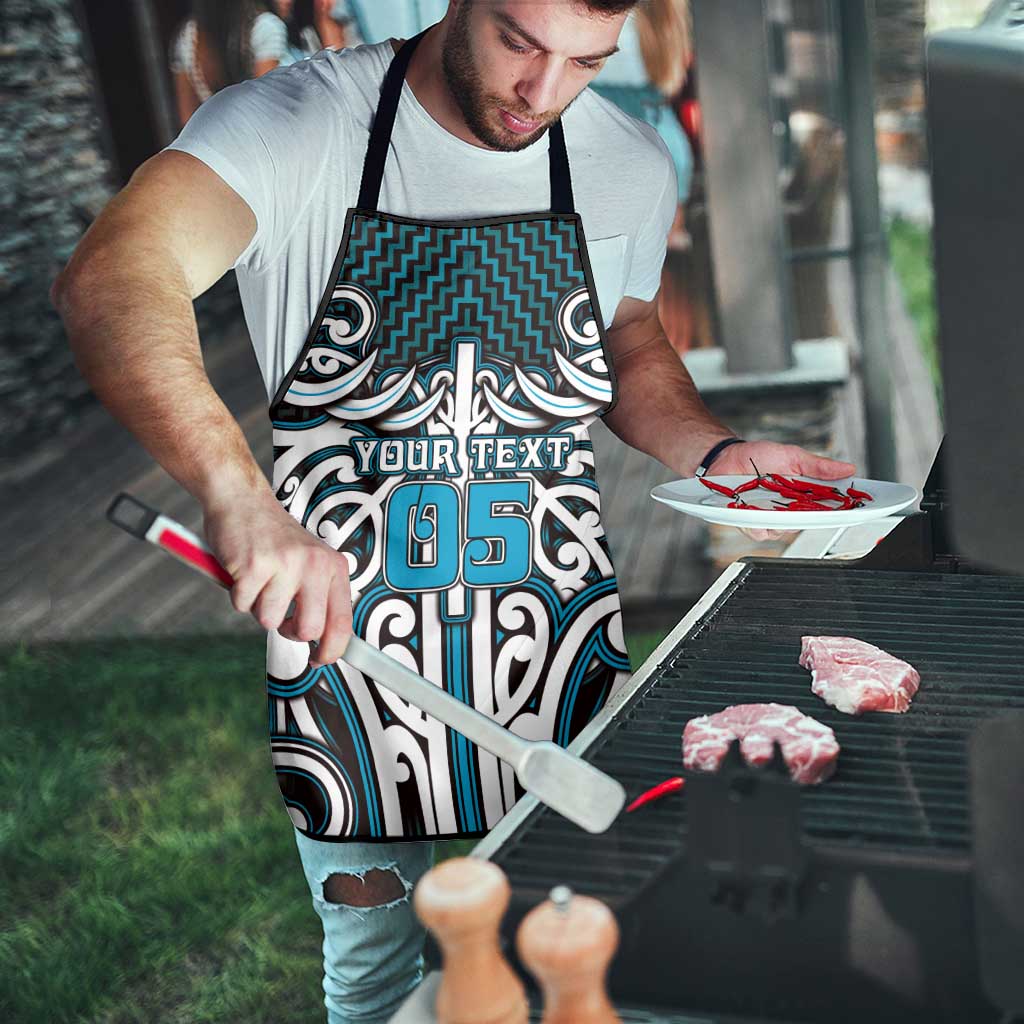 Custom Aotearoa Ngati Porou Apron Maori Tribal Pattern Mix Poutama LT05 - Polynesian Pride