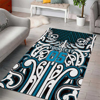 Custom Aotearoa Ngati Porou Area Rug Maori Tribal Pattern Mix Poutama LT05 - Polynesian Pride