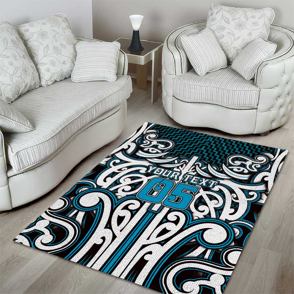 Custom Aotearoa Ngati Porou Area Rug Maori Tribal Pattern Mix Poutama LT05 - Polynesian Pride