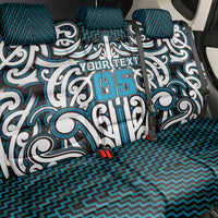 Custom Aotearoa Ngati Porou Back Car Seat Cover Maori Tribal Pattern Mix Poutama LT05 - Polynesian Pride