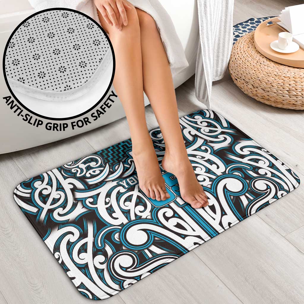 Custom Aotearoa Ngati Porou Bathroom Set Maori Tribal Pattern Mix Poutama