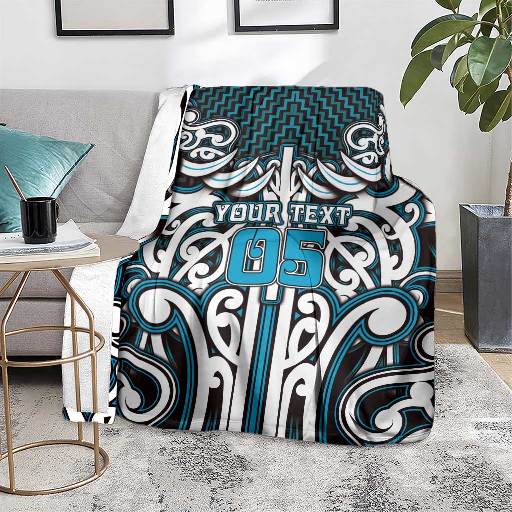 Custom Aotearoa Ngati Porou Blanket Maori Tribal Pattern Mix Poutama LT05 - Polynesian Pride
