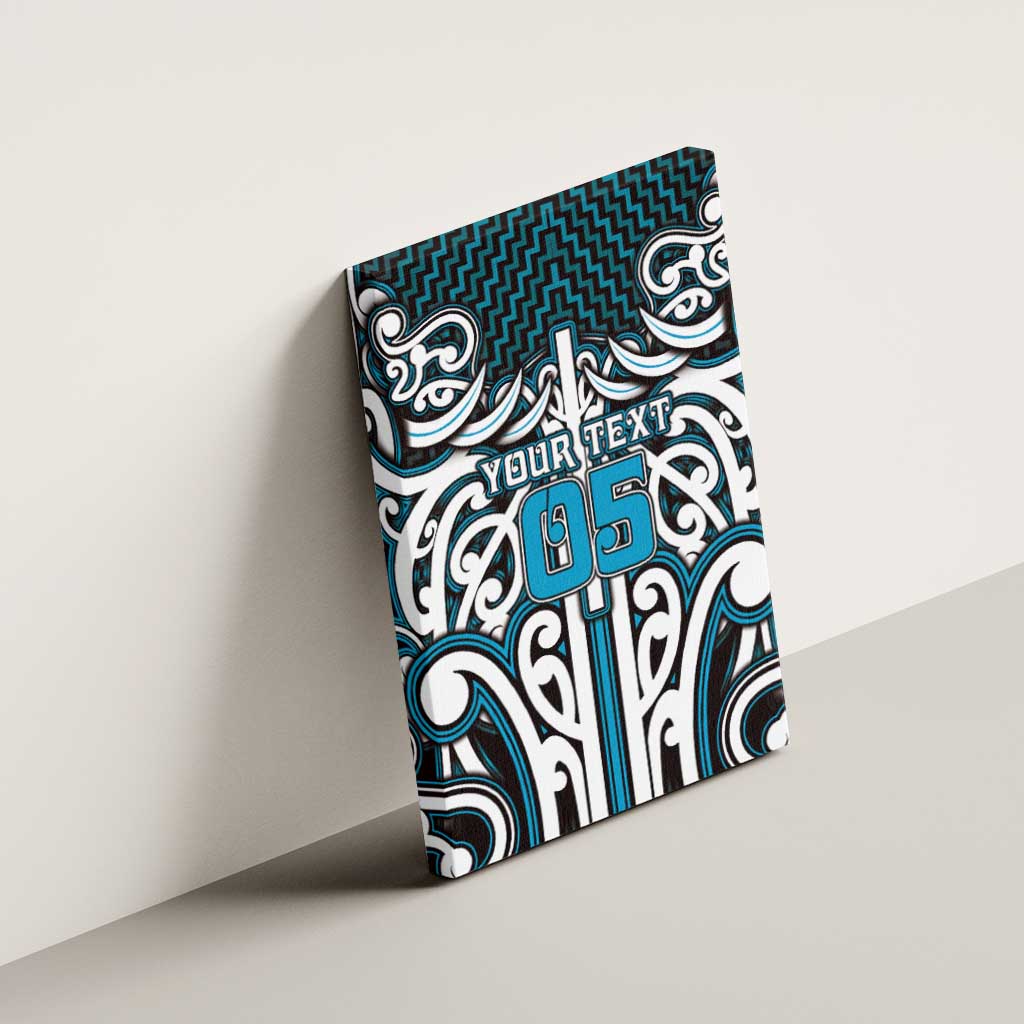 Custom Aotearoa Ngati Porou Canvas Wall Art Maori Tribal Pattern Mix Poutama LT05 - Polynesian Pride