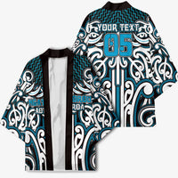 Custom Aotearoa Ngati Porou Kimono Maori Tribal Pattern Mix Poutama LT05 - Polynesian Pride