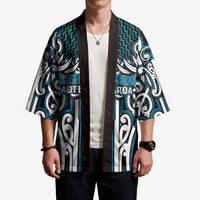 Custom Aotearoa Ngati Porou Kimono Maori Tribal Pattern Mix Poutama LT05 - Polynesian Pride
