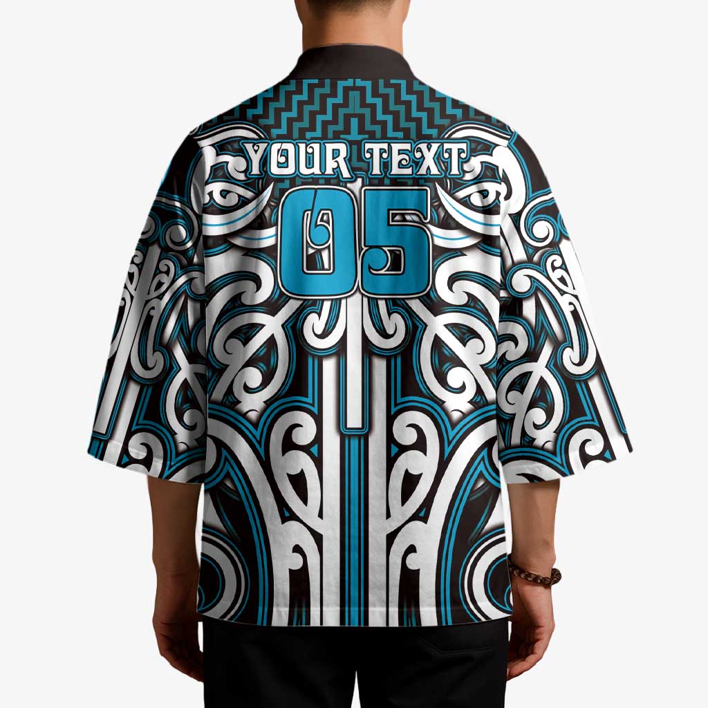 Custom Aotearoa Ngati Porou Kimono Maori Tribal Pattern Mix Poutama LT05 - Polynesian Pride