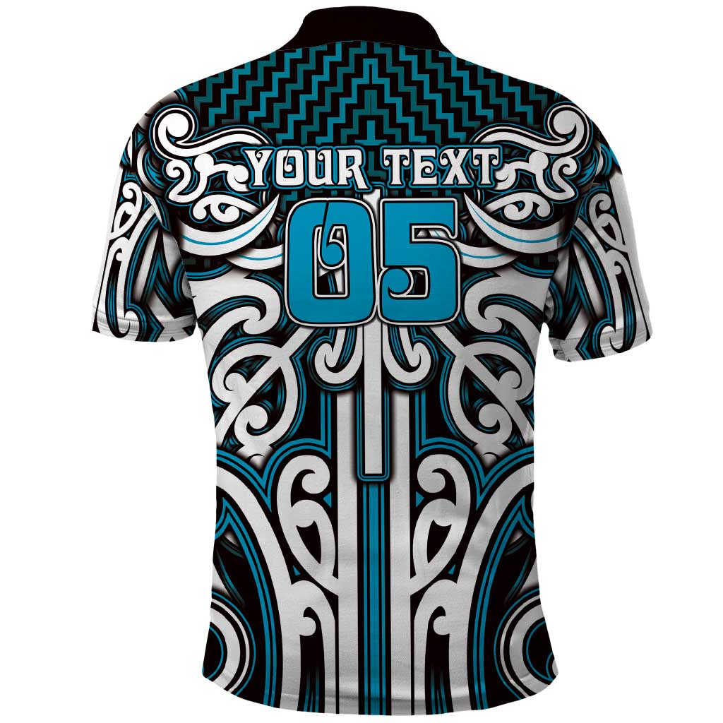 Custom Aotearoa Ngati Porou Polo Shirt Maori Tribal Pattern Mix Poutama LT05 - Polynesian Pride