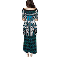 Custom Aotearoa Ngati Porou Puletasi Maori Tribal Pattern Mix Poutama