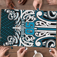 Custom Aotearoa Ngati Porou Puzzle Maori Tribal Pattern Mix Poutama LT05 - Polynesian Pride
