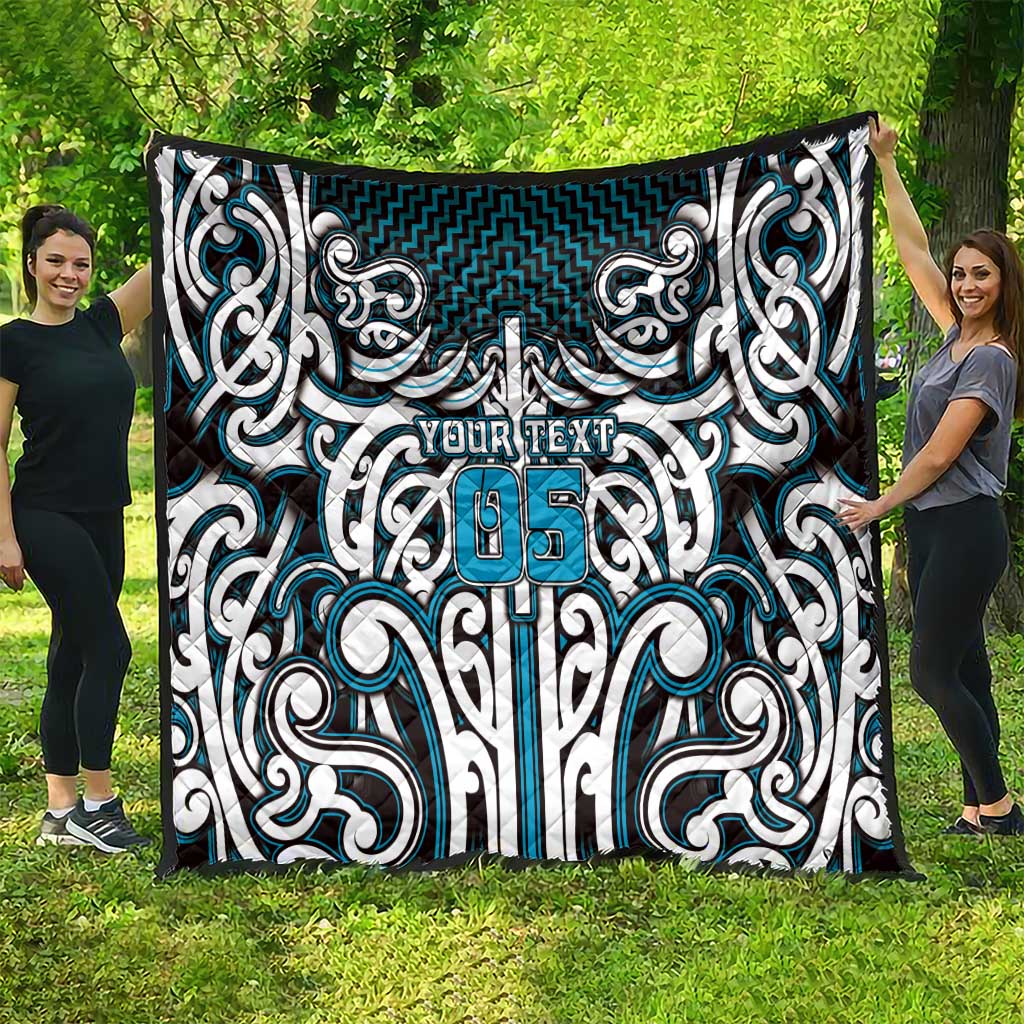 Custom Aotearoa Ngati Porou Quilt Maori Tribal Pattern Mix Poutama LT05 - Polynesian Pride