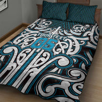 Custom Aotearoa Ngati Porou Quilt Bed Set Maori Tribal Pattern Mix Poutama LT05 - Polynesian Pride