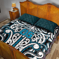 Custom Aotearoa Ngati Porou Quilt Bed Set Maori Tribal Pattern Mix Poutama LT05 - Polynesian Pride