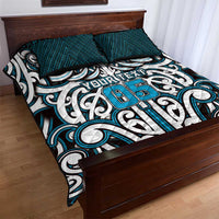 Custom Aotearoa Ngati Porou Quilt Bed Set Maori Tribal Pattern Mix Poutama LT05 - Polynesian Pride