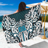 Custom Aotearoa Ngati Porou Sarong Maori Tribal Pattern Mix Poutama