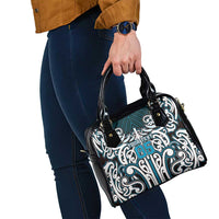 Custom Aotearoa Ngati Porou Shoulder Handbag Maori Tribal Pattern Mix Poutama LT05 - Polynesian Pride