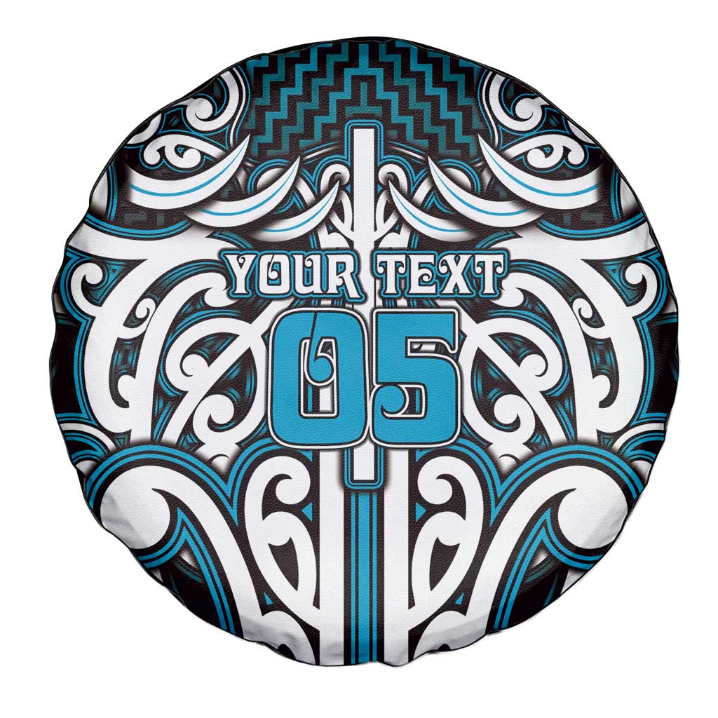 Custom Aotearoa Ngati Porou Spare Tire Cover Maori Tribal Pattern Mix Poutama LT05 - Polynesian Pride