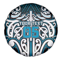 Custom Aotearoa Ngati Porou Spare Tire Cover Maori Tribal Pattern Mix Poutama LT05 - Polynesian Pride