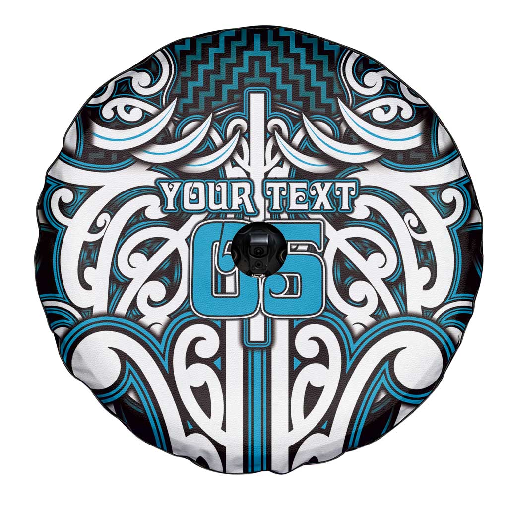 Custom Aotearoa Ngati Porou Spare Tire Cover Maori Tribal Pattern Mix Poutama LT05 - Polynesian Pride