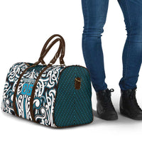 Custom Aotearoa Ngati Porou Travel Bag Maori Tribal Pattern Mix Poutama LT05 - Polynesian Pride