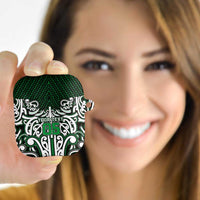 Custom Aotearoa Ngai Tahu AirPods Case Maori Tribal Pattern Mix Poutama LT05 - Polynesian Pride