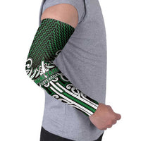 Custom Aotearoa Ngai Tahu Arm Sleeves Maori Tribal Pattern Mix Poutama LT05 - Polynesian Pride