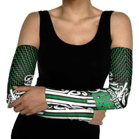 Custom Aotearoa Ngai Tahu Arm Sleeves Maori Tribal Pattern Mix Poutama LT05 - Polynesian Pride