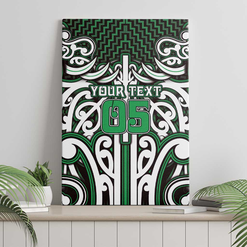 Custom Aotearoa Ngai Tahu Canvas Wall Art Maori Tribal Pattern Mix Poutama LT05 - Polynesian Pride