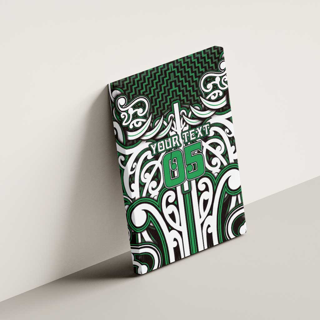 Custom Aotearoa Ngai Tahu Canvas Wall Art Maori Tribal Pattern Mix Poutama LT05 - Polynesian Pride