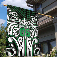 Custom Aotearoa Ngai Tahu Garden Flag Maori Tribal Pattern Mix Poutama LT05 - Polynesian Pride