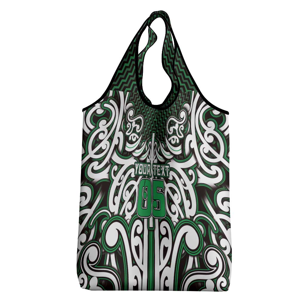 Custom Aotearoa Ngai Tahu Grocery Bag Maori Tribal Pattern Mix Poutama LT05 - Polynesian Pride