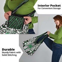 Custom Aotearoa Ngai Tahu Grocery Bag Maori Tribal Pattern Mix Poutama LT05 - Polynesian Pride